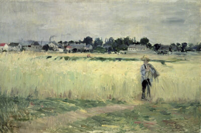 In the Wheatfield at Gennevilliers 1875