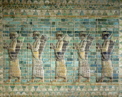 Frieze of archers from the Palace of Darius the Great