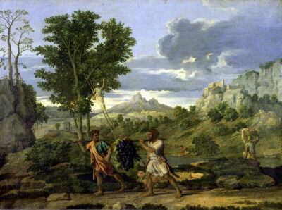 Bunch of Grapes Taken from the Promised Land 1660