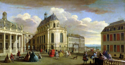 View of the Chapel of the Chateau de Versailles