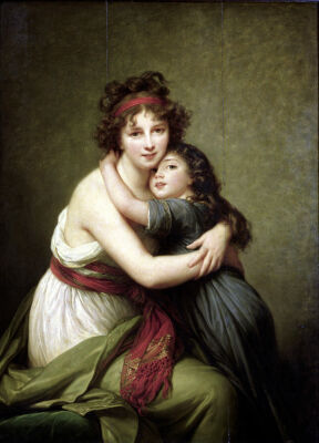 Madame Vigee-Lebrun and her Daughter 1789