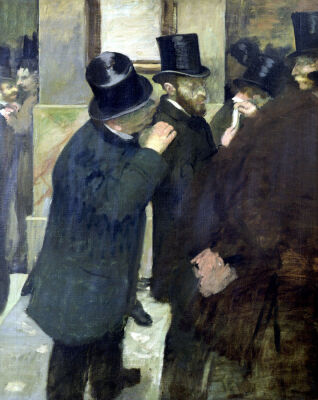 At the Stock Exchange c.1878