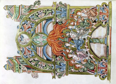 Pentecost from the Winchester Pontifical