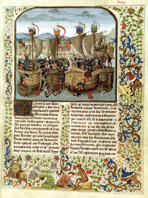 Battle of Ecluse 24th June 1340