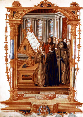 Illustration from Chants Royaux sur la Conception Couronnee du Puy de Rouan
