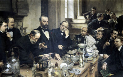 Henri Sainte-Claire Deville Lecturing 1890