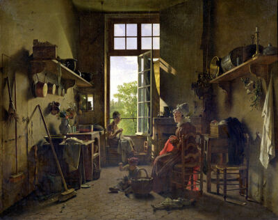 Interior of a Kitchen 1815