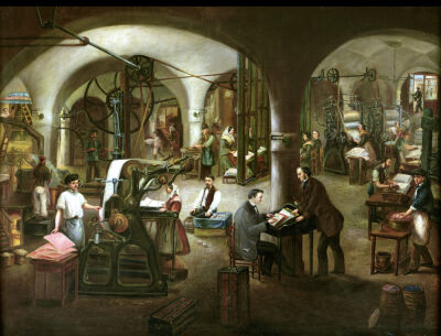 Factory in the Rue d'Aubagne 1861