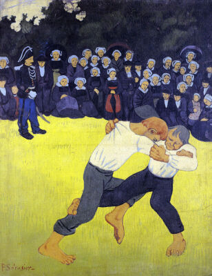 The Wrestling Bretons c.1893