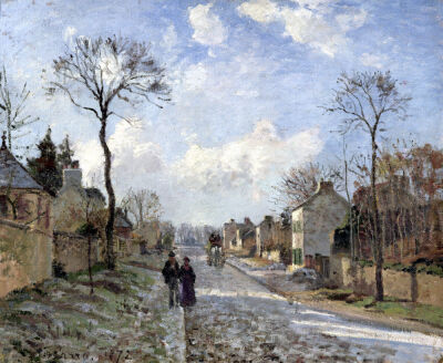 The Road to Louveciennes 1872