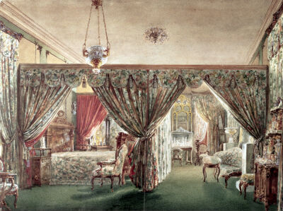 Interior from the home of Eveline Hanska