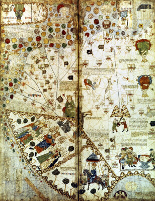 Detail from a Catalan World Map 1375