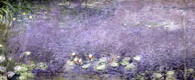 Waterlilies'' Morning (left section)