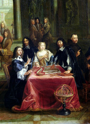Christina of Sweden and her Court (detail)