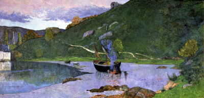 Landscape at Pont-Aven c.1893
