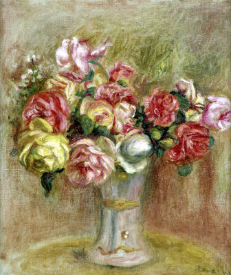Roses in a Sevres vase