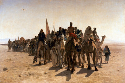 Pilgrims Going to Mecca 1861