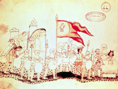 Cortes with the Moorish soldier Estevanico c.1550