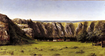 Rocky landscape near Flagey