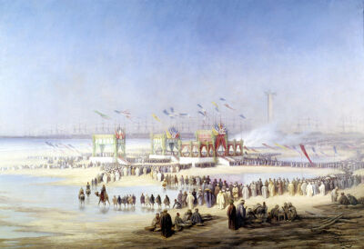 The Inauguration of the Suez Canal by the Empress Eugenie