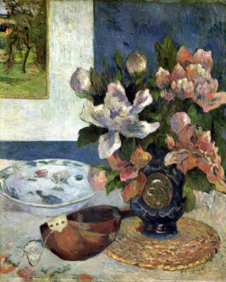 Still Life with a Mandolin 1885