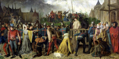 Joan of Arc Being Led to her Death 1867