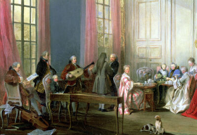 The Young Mozart at the Harpsichord (detail) 1766