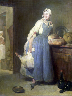 The Kitchen Maid with Provisions 1739