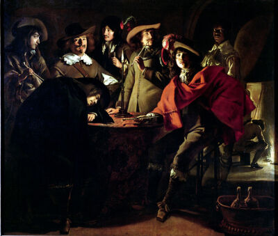 The Guards Smoking 1643
