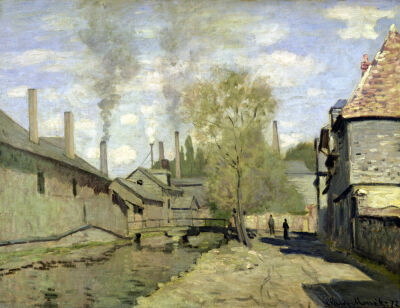 The Stream of Robec at Rouen 1872