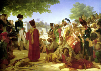 Napoleon Bonaparte Pardoning the Rebels at Cairo 1806