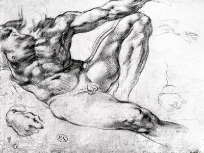Study for the Creation of Adam