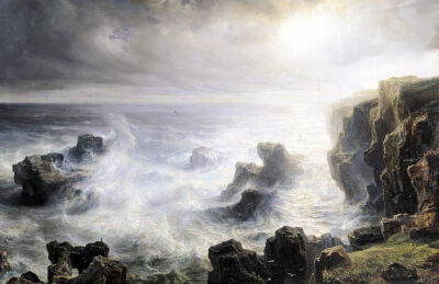 Storm off the Coast of Belle-Ile
