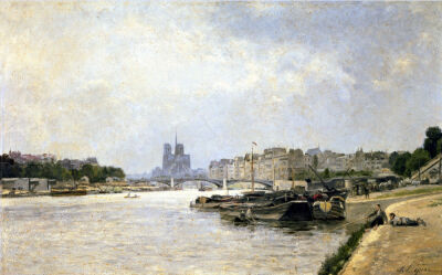 The Seine from the Quai de la Rapee