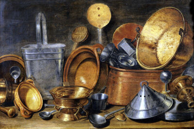 Still Life with Kitchen Utensils