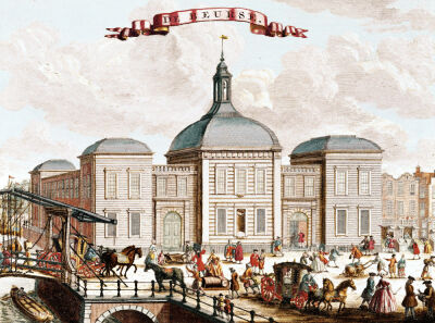 The Stock Exchange Amsterdam 1743