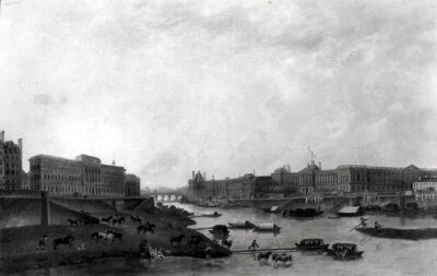 View of Paris from the Pont-Neuf c.1800