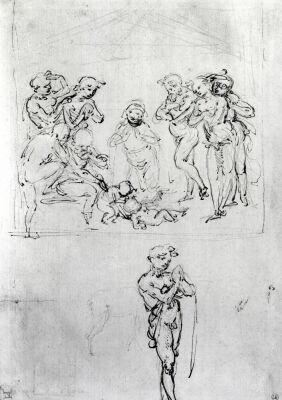 Study for the Adoration of the Shepherds