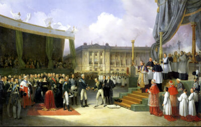 Inauguration of a Monument in Memory of Louis XVI by Charles X