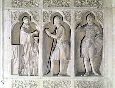 The communion of a knight 1245