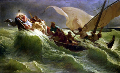 Christ Asleep in his Boat