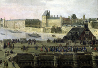 View of the Pont-Neuf and the River Seine c.1633