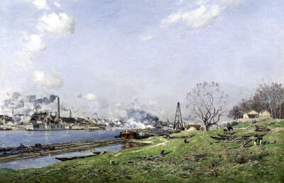 The Seine at Conflans-Charenton 1892