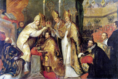The Coronation of Charles V Holy Roman Emperor