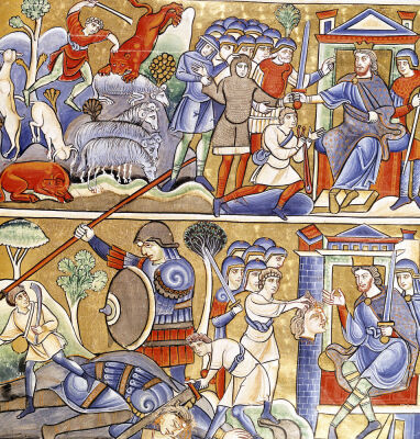 The Story of David from the Souvigny Bible