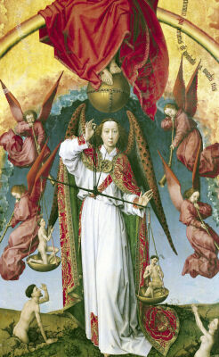 St. Michael Weighing the Souls from the Last Judgement c.1445