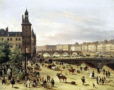 The Flower Market 1832