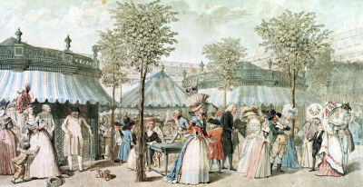 The Palais Royal Garden Walk 1787