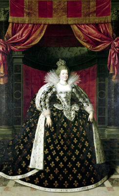 Marie de Medici in Coronation Robes c.1610