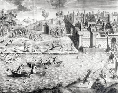 The Massacre of the Huguenots at Tours in 1562